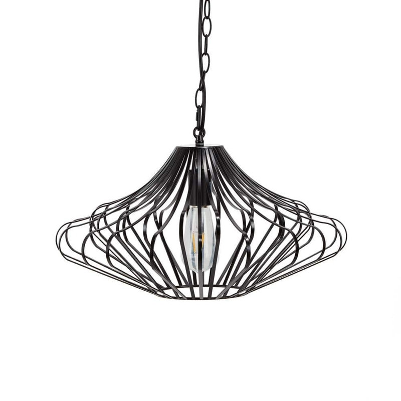 Luminaire suspendu intégré en métal noir 17 watts 17 Stiff Reimagined Cliff