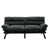 Convertible Futon Sofa Bed, 70.08?Linen Futon Couch With Adjustable Backrest, Loveseat Futon Sleeper Recliner For Living Room Furniture
