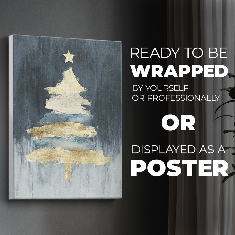 Christmas Holiday Art CC - impression sur toile seulement - NON-CADRE, H 36 po x l 24 po