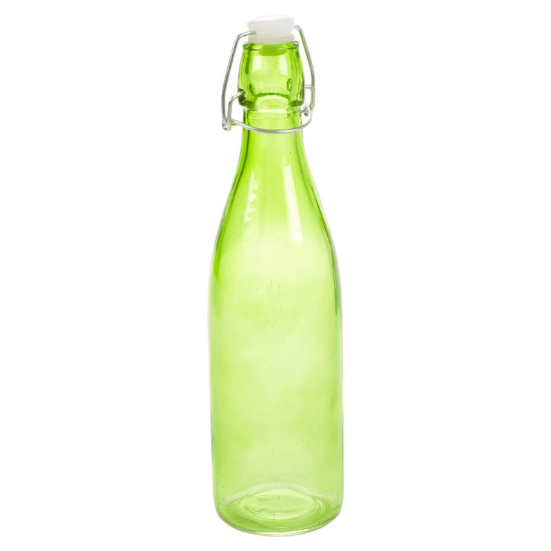 1L Swing Top Lid Decanter, Green