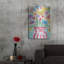 "Vase rouge de fleurs" par Linda Woods-1442838625