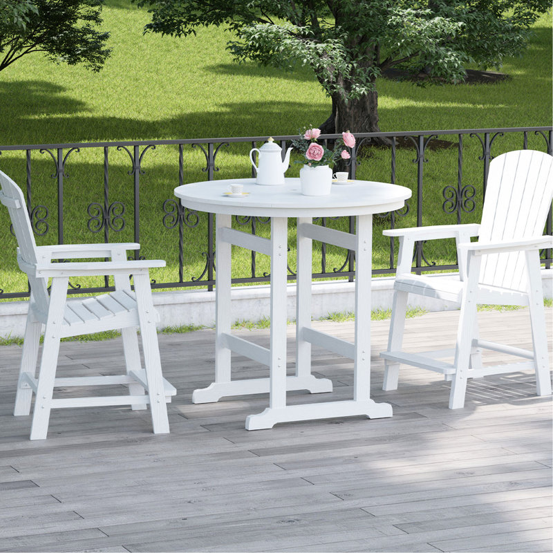 2Pcs Hips Deck Chair With Armrest, Comfortable For All - White Patio Of 2, Color, Lawn Pool Backyard, And Easy To Clean