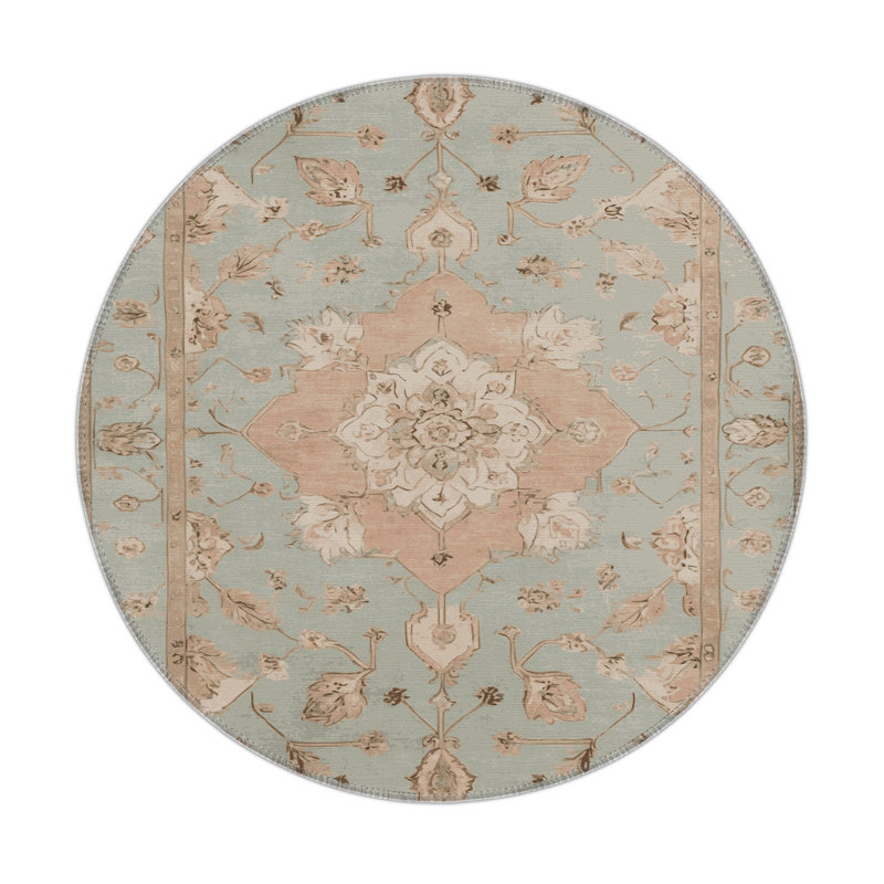 Tapis intérieur et extérieur Tabriz, Rond 5 pi