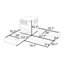 Lit plateforme simple en bois avec tiroirs de rangement, lit gigogne et bureau-1561849488