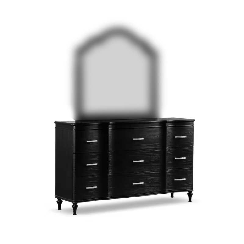 Melodi Parc Glam Dresser, Black, Black