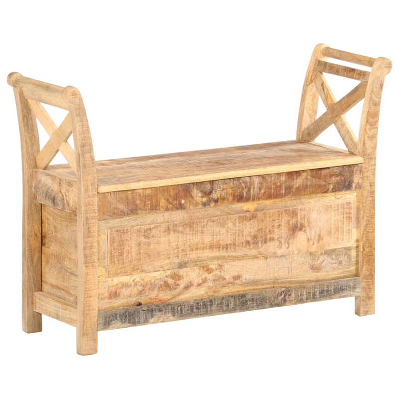 Argyle Solid Wood Storage Bench