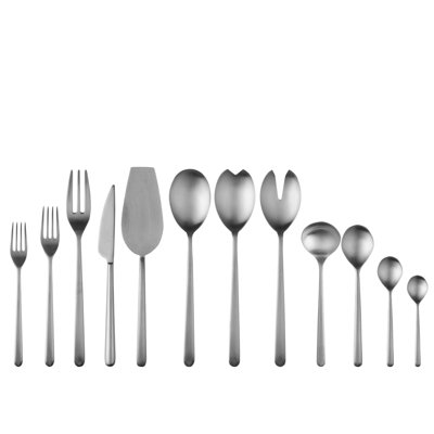 Linea Flatware Set - 67 Pieces - Ice