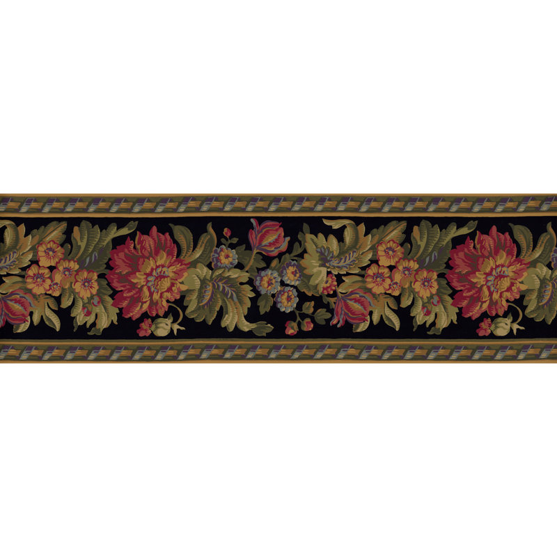 Milayah Elegant Floral Border