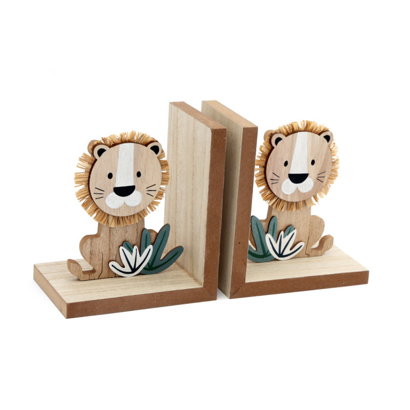 Wood Bookends