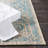 Danya Aqua/Cream Indoor/Outdoor Area Rug-659820101