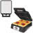 4-Slice Waffle Maker With Adjustable Temperature Control