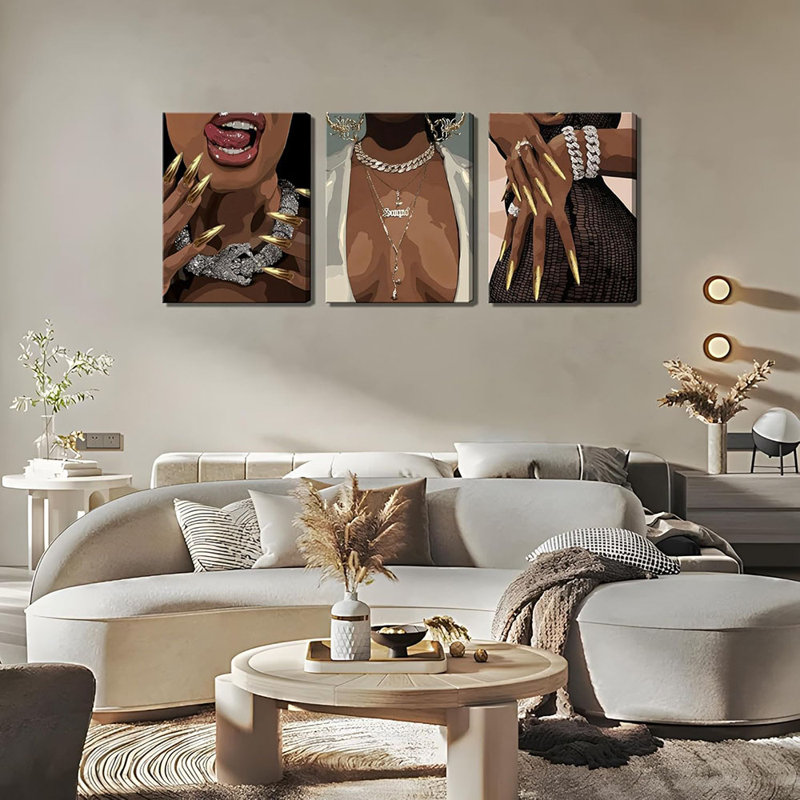 3 Piece Wrapped Canvas Print