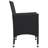  Dining Set Black, Cream White-168771231-168771219