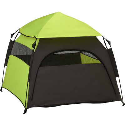 Pop Up Dog Tent For Large & Extra , Portable Pet Camping Hut With Carrier Bag - Roomy Interior, Quick Setup, Weather , Build Big Dogs, Carry Spacious 43.25" L X W 33.5" H Protected, Fibreglass