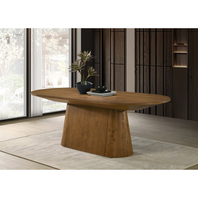 Table de salle à manger ovale