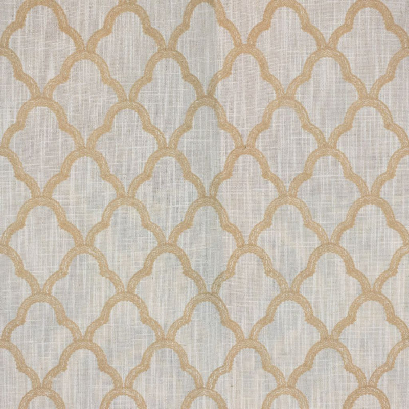 Tissu en dentelle avec treillis, Grès