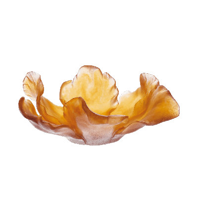 Tulip Handmade Crystal Decorative Bowl
