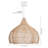 Aquera 1 - Light Natural Geometric Pendant-34723193
