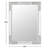 Alzugaray Engineered Wood Flat Wall Mirror-1729524569