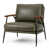 Green Faux Leather