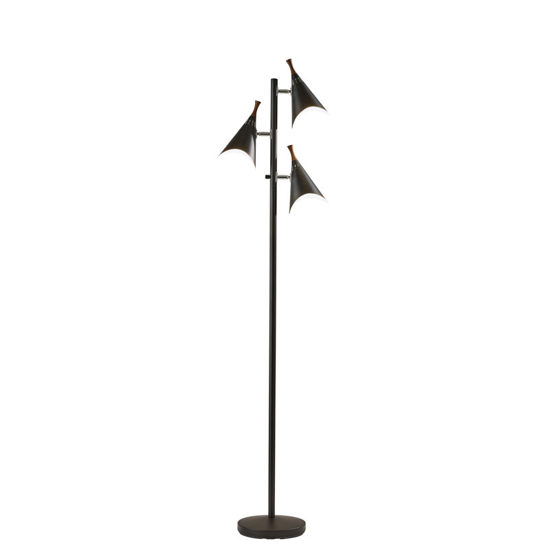 Lampe sur pied à branches 68 "Huguetta