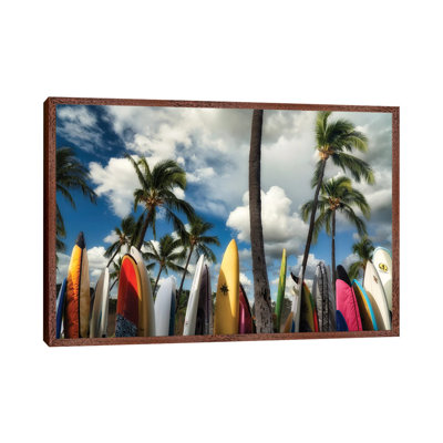 Surfboards by Dennis Frates - Print on Canvas