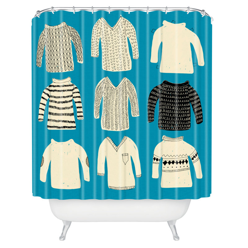 Rideau de douche simple sueurers