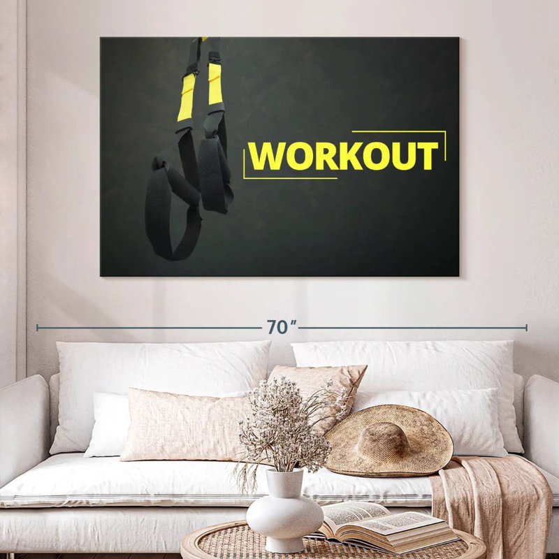 Tergel Strength Workout, 34" H x 51" W