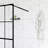 Goodyo 34" X 72" Shower Door Walk-In Black Finish