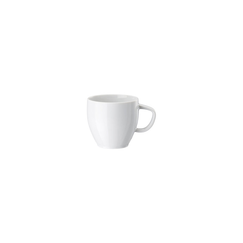 Junto Handmade Porcelain Coffee Mug, White