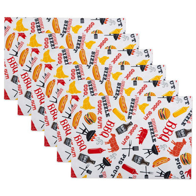 Lonsdale Polyester Food & Drink Rectangle Placemat