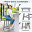 Tabouret de bar extérieur 24 po, chaises de bar en PEHD avec repose-pieds-361119978-361119983
