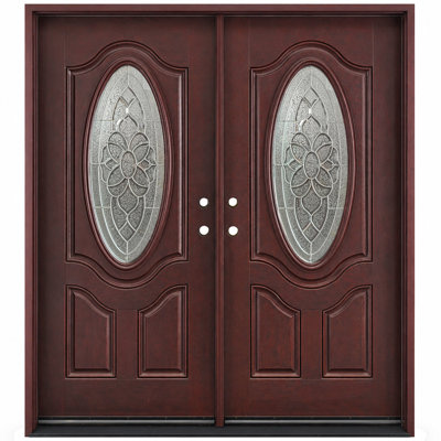 Exterior Fibreglass Prehung Front Entry Door