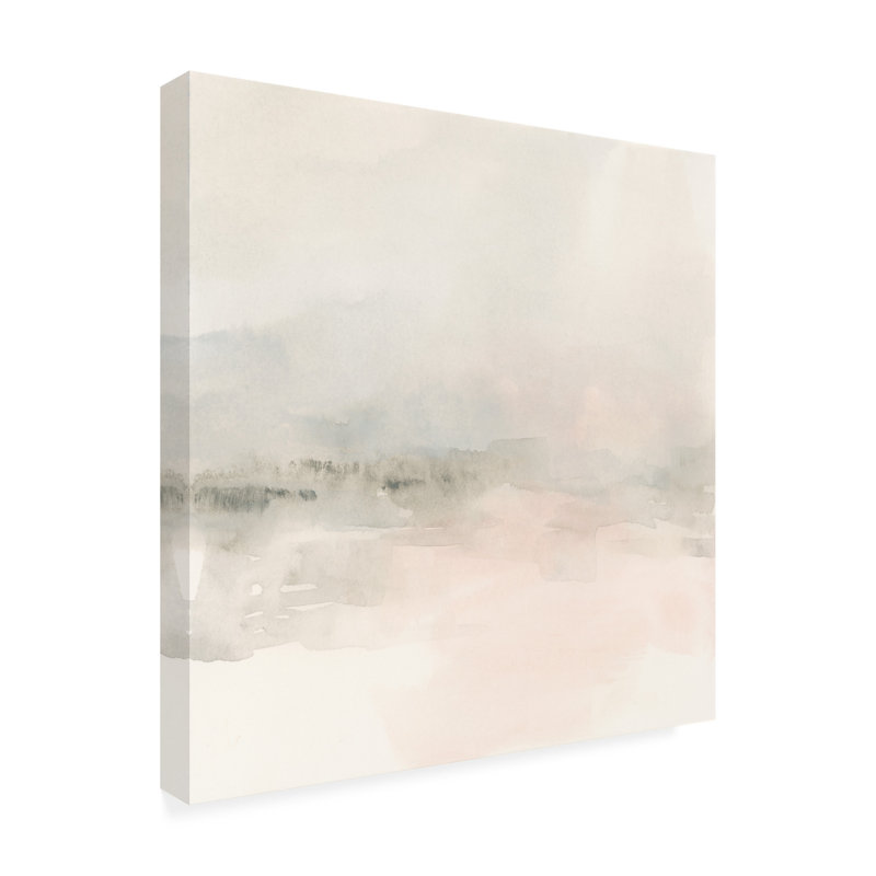 «Mute Shoreline I» sur toile, H 18 po x l 18 po