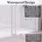 56" - 60" X 70" Frameless Double Sliding Shower Door With 5/16" (8Mm) Thick SGCC Tempered Clear Glass, With Buffer-121604755