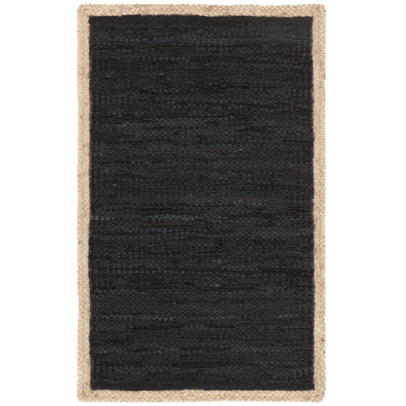 Zeitler Hand Woven Cotton Solid Color Rug in null, Rectangle 3' x 5'