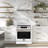 Espresso Donatello 30" Induction Range Slide-in, 4 Elements, 5.0 cu. ft. True Convection Oven-96411922