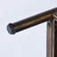 Lugo 45cm W Steel Bedside Table