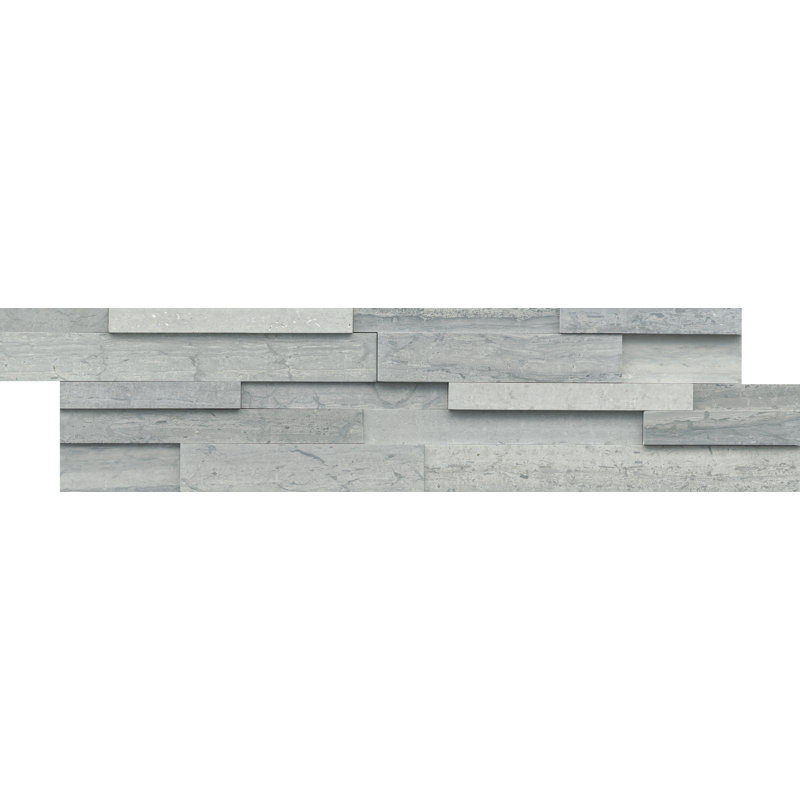 Structure de carrelage mural en marbre 6 po x 24 po
