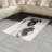 Pug High Density Long Fiber Poly Threads Decorative Area Rug Carpet-42029141