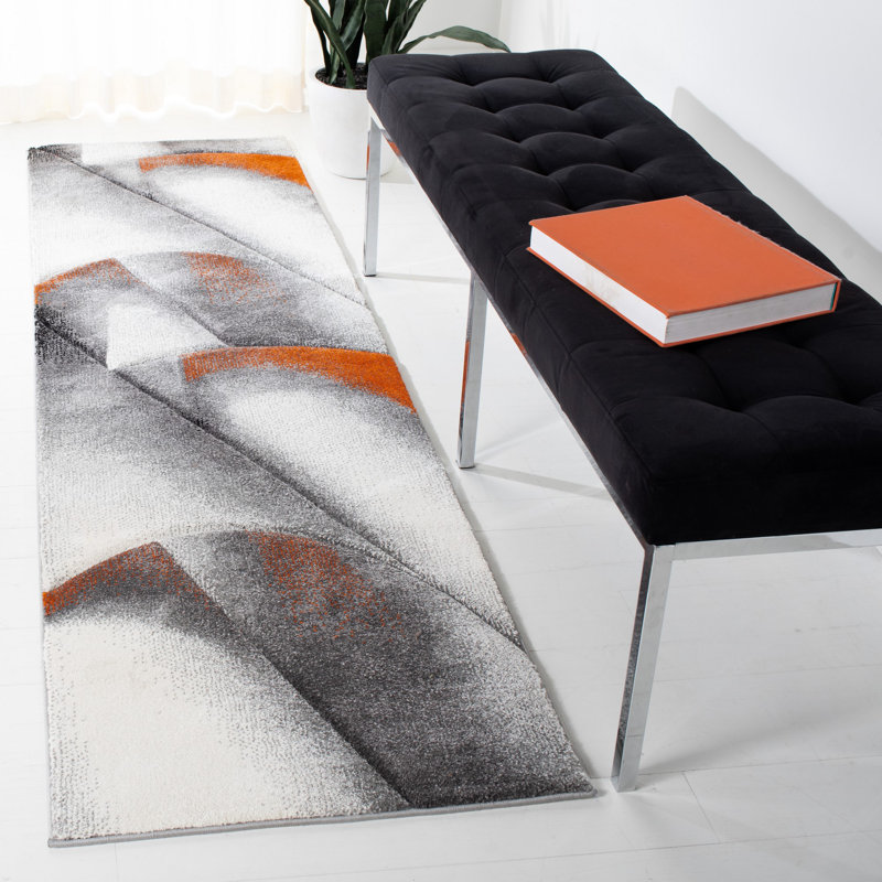 Toughkenamon Performance Abstract Rug, Runner 2'3" x 8'