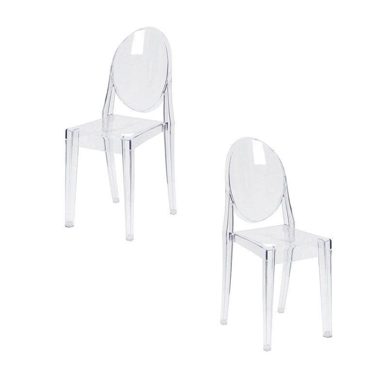 Chaise de salle à manger empilable