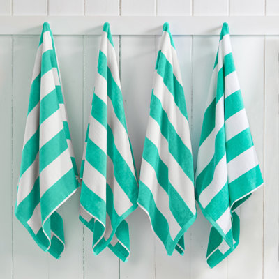 Serviettes de plage 100% coton absorbant et à séchage rapide Cabana