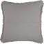 Taie décorative 100% coton Burlap Dove Grey