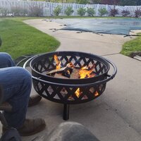 George Oliver Jahidul 24 H x 36 W Steel Wood Burning Outdoor Fire Pit &  Reviews