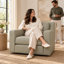 Montreal 40" Wide Upholstered Swivel Chair