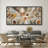 Neutral Toned Feast Celebration Artwork Extra Large Pictures Framed Canvas Print Wall Art-120284297-120284298