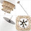 Lustre moderne de 24 po de style Bo-Ho avec perles en bois massif