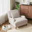 Fauteuil d'appoint en bois rembourré English Classic-147414737-145576117-136480296