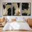 Baked Paintstrokes IV, ensemble de 3 toiles encadrées-97758525-97758526